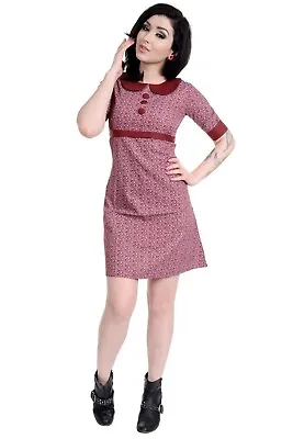£14.99 • Buy Ladies 60's Mod Paisley Print Tea Dress