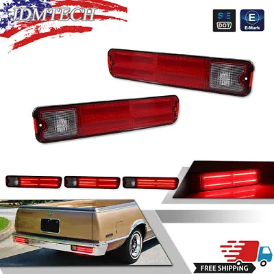 [red Led]for 79-87 Chevy Ei Camino Malibu Gmc Caballero Tail Brake Signal Lights • $89.99