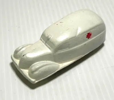 Vintage Sun Rubber Co. Ambulance/medical Vehicle 3.5  Toy Car Made In Usa • $9.99