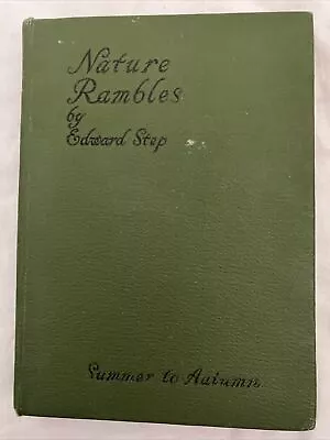 £5.97 • Buy Nature Rambles Summer To Autumn Edward Step 1947 Vintage Birds Plants Z8