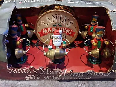 2001 Mr Christmas Santa's Marching Band Soldier Plays 15 Holiday Songs Battery • $26.99