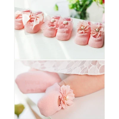 £3.78 • Buy M Girl Child Anti Trainer Socks Baby Floor Non Skid Dress