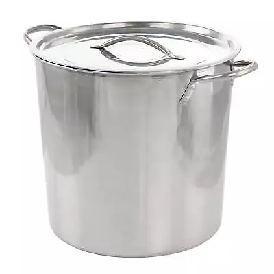 Whittington 16 Quart Stainless Steel Stock Pot With Lid • $0