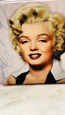 2006 Marilyn Monroe Square Tin Tote Lunch Box - Marilyn Monroe Gift Collecitble  • $12.95