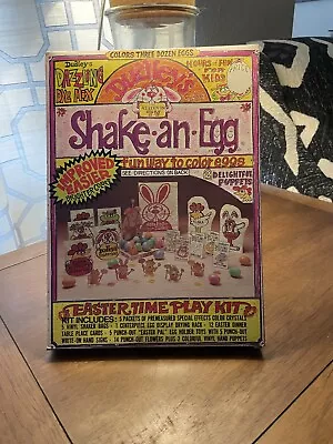 VTG Dudley's Shake-An-Egg Easter Time Play Kit 1977 Egg Coloring  • $25