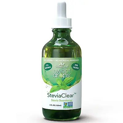 Sweet Drops Liquid Stevia Sweetener Stevia Clear 4 Oz • $22.99