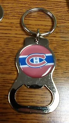 NHL MONTREAL CANADIENS Bottle Opener Keychain Keyring New  • $6.36