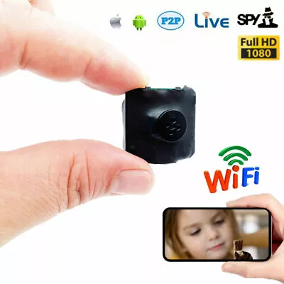 Wireless WIFI IP 1080P HD Tiny Video Smallest Mini Micro USB Camera Recorder DVR • $31.50