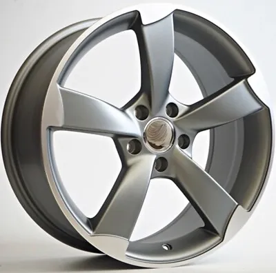 New Audi Rotor 18-inch Rims 8j 5x112 Et35 Alloy Rims Wheels A3 A4 A5 A6 • $799.15