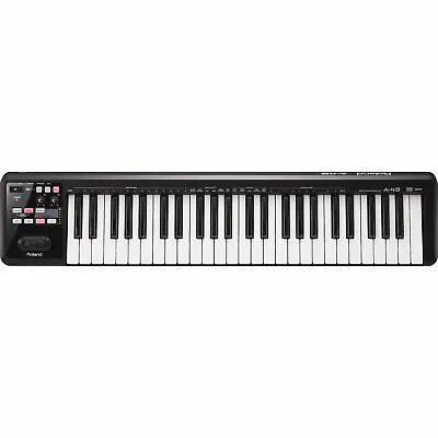 Roland A49BK Black 49-Key USB MIDI Keyboard Controller + Ableton Live Lite DAW • £170