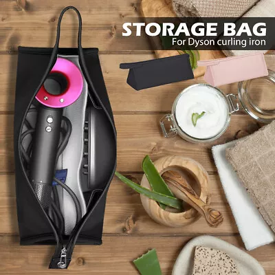 Hair Dryer Carrying Case Waterproof Hair Dryer Storage Case Portable PU Mougr • $18.79