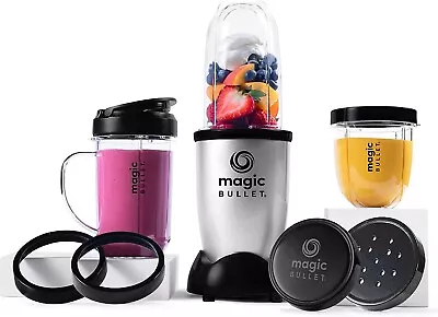 £39.99 • Buy The Original Magic Bullet Blender, Mixer & Food Processor 11-Piece Set Black
