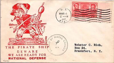 3.4.1942 - The Pirate Ship US Navy - USS Mississippi - F39246 • $7.99