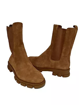 Michael Kors Suede Chestnut Boots Size 9 NWOT • $109.65