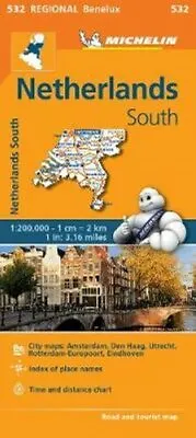 £5.99 • Buy Netherlands South - Michelin Regional Map 532 Map 9782067183414 | Brand New
