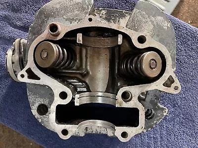 1976 Yamaha XT500 TT500 500 XT TT Cylinder Head Motor Engine 1E6 • $114.95