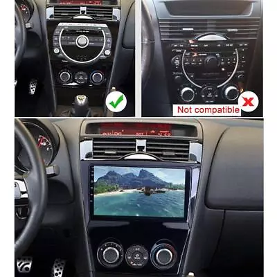 Car Stereo Radio GPS Navi Wifi Player MP5 Android 10.1 For Mazda RX8 RX-8 03-10 • $245.31