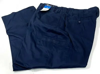 NEW MENS 40x34 GALLS POLY COTTON HIDDEN CARGO POCKET WORK PANTS TR1208C NAVY • $23.99