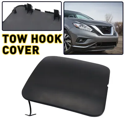 Front Bumper Tow Eye Hook Access Cover Cap Fit For Nissan Murano 2015 2016-2019 • $9.19