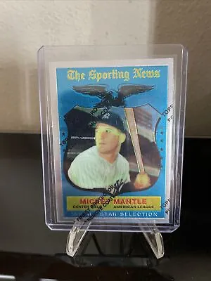 1997 TOPPS THE SPORTING NEWS MICKEY MANTLE 1959 All-Star Reprint W/protection  • $9.99