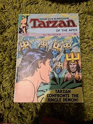 Edgar Rice Burroughs TARZAN OF THE APES No 82 Tarzan Confronts The Jungle Demon • £2.14