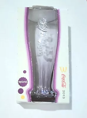 2013 McDonald's Coca-Cola Glass - Still In Packaging - Purple  • $3.21