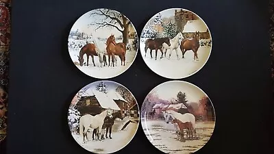 SPODE Noble Horse Christmas Plate Collection By Susie Whitcombe • £12.95