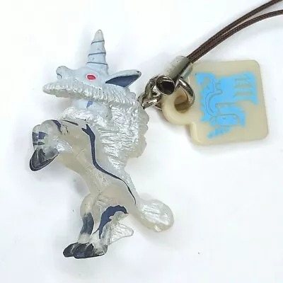 Monster Hunter 1.5  Clear Kirin Mini Figure Charm Keychain Bandai With Strap • $12