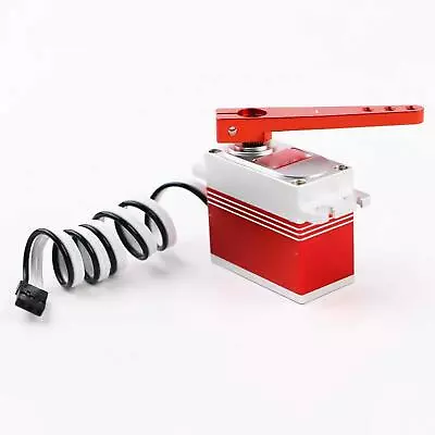 RC Vehicle Steering Servo Horn Arm Red CNC Metal RC Servo Horn For Car Parts • $7.93
