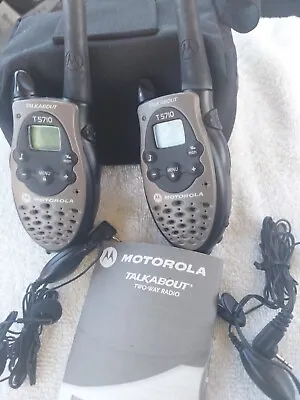 Motorola Talkabout T5710 Two Way Radio • $29.90