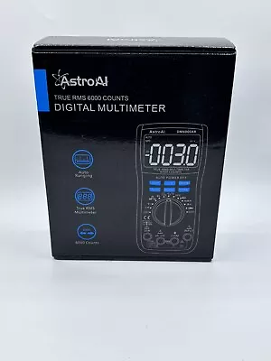 Astroai True RMS 6000 Digital Multimeter Tester Auto-Range Ohmmeter Automotive • $32.99