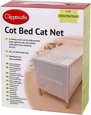 Clippasafe Cot Bed Cat Net • £34.34