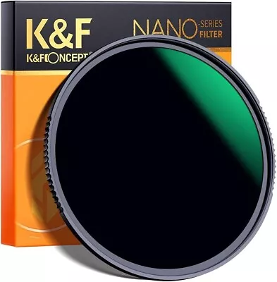 K+F Concept 77mm Variable Fader ND2-ND32 ND Filter And CPL Filter 2 In 1 • $95.49