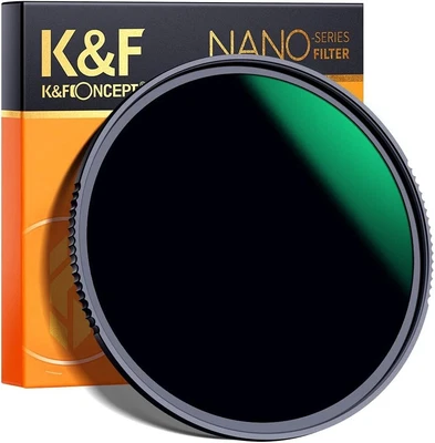 K+F Concept 77mm Variable Fader ND2-ND32 ND Filter And CPL Filter 2 In 1 • $95.49