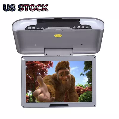 12 Inch Car Ceiling Monitor Flip Down Roof Mount Digital Wide Screen Monitors • $92.06