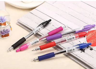 Pilot G2 Retractable Gel Ink Pen With Rubber Grip For Office Equipment & Supply • £2.79