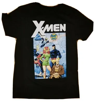 NWT Marvel Comics X-Men Jim Lee A Blast From The Past Black T-shirt Mens Size S • $15.59