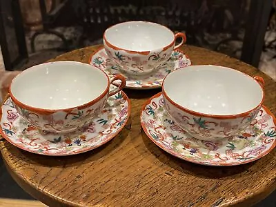 £14.99 • Buy Japanese Eggshell  China Part Tea Set Handpainted Kutani Geisha Image