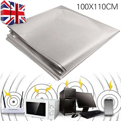 £9.95 • Buy Anti-Radiation Copper Fabric RFID RF Shielding EMF Blocking Lining Protection R