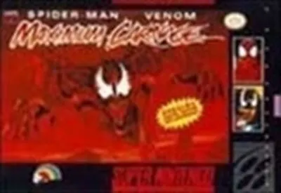 Spider-Man Venom Maximum Carnage - SNES Game • $60.49