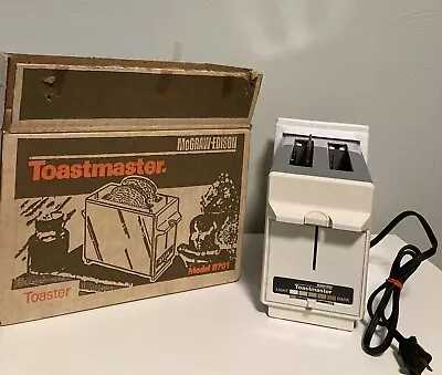 Vintage 1980 Toastmaster McGraw Edison Toaster B701 New In Open Box • $49.99