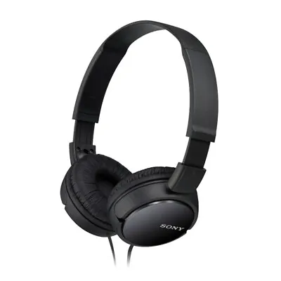 £17.73 • Buy Sony MDR-ZX100 Overhead Headphones Black 1.2m Flat Cord