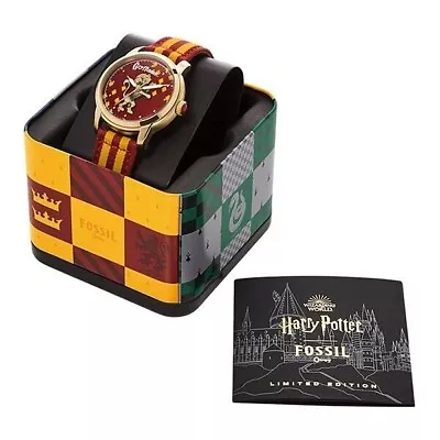Fossil X Harry Potter Gryffindor Watch Red Yellow Hogwarts Limited Japan New • $143.98