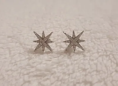 Warren James Silver Star Earrings • £18