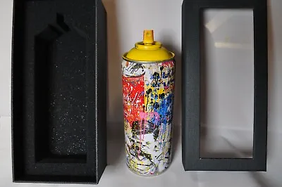 A - Mr Brainwash - Spray Can - Smile Portrait - Yellow Edition - Limited To 125 • $407.70