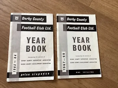 £2.50 • Buy Derby County Year Books 1963-64 & 1978-68.