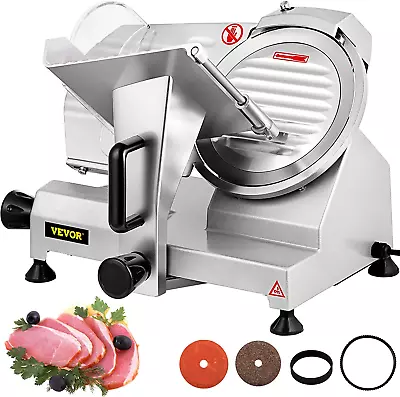 Commercial Meat Slicer 240W Electric Deli Food Slicer 1200RPM Meat Slic • $370.31