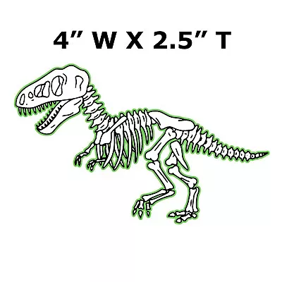 Tyrannosaurus Dinosaur Skeleton Car Truck Window Sticker Decal Fossils  • $2.99