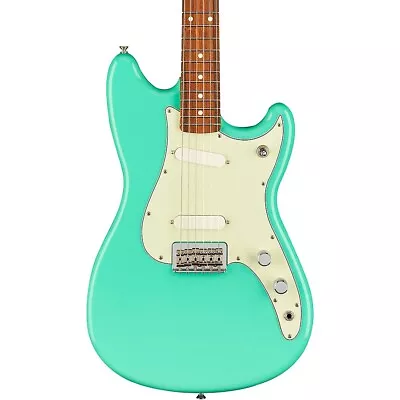 Fender Player Duo Sonic Pau Ferro Fingerboard Electric Guitar Sea Foam Green • $799.99