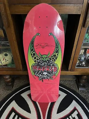 Madrid Beau Brown Bat Pink Dipped 10.25  Skateboard Deck • $89.99